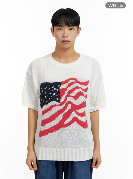 mens-usa-flag-knit-sweater-t-shirt-cl429