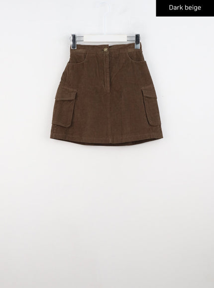 corduroy-cargo-mini-skirt-cn321