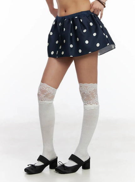 pola-dot-mini-skirt-cm520