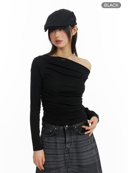 asymmetrical-ruched-top-cm413