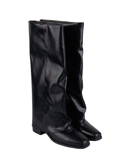 wrinkled-faux-leather-knee-high-boots-cj520