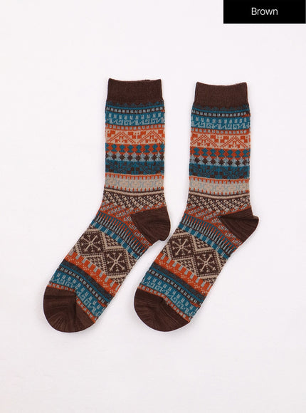 vintage-striped-socks-of405