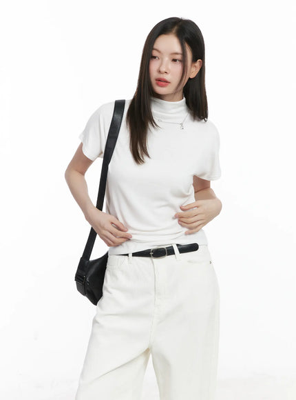 basic-mock-neck-short-sleeve-top-cj507