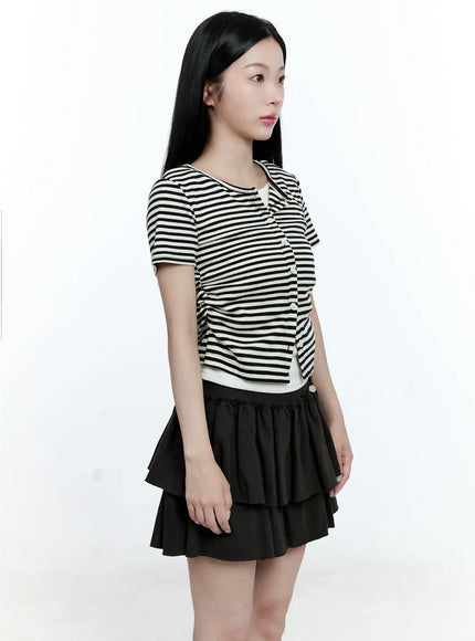 striped-layered-cardigan-cg513