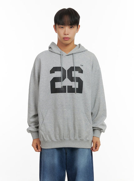 Men's Lettering Hooded Sweatshirt  CO408