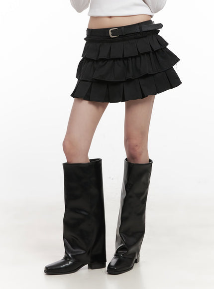 ruffle-pleated-mini-skirt-cj523