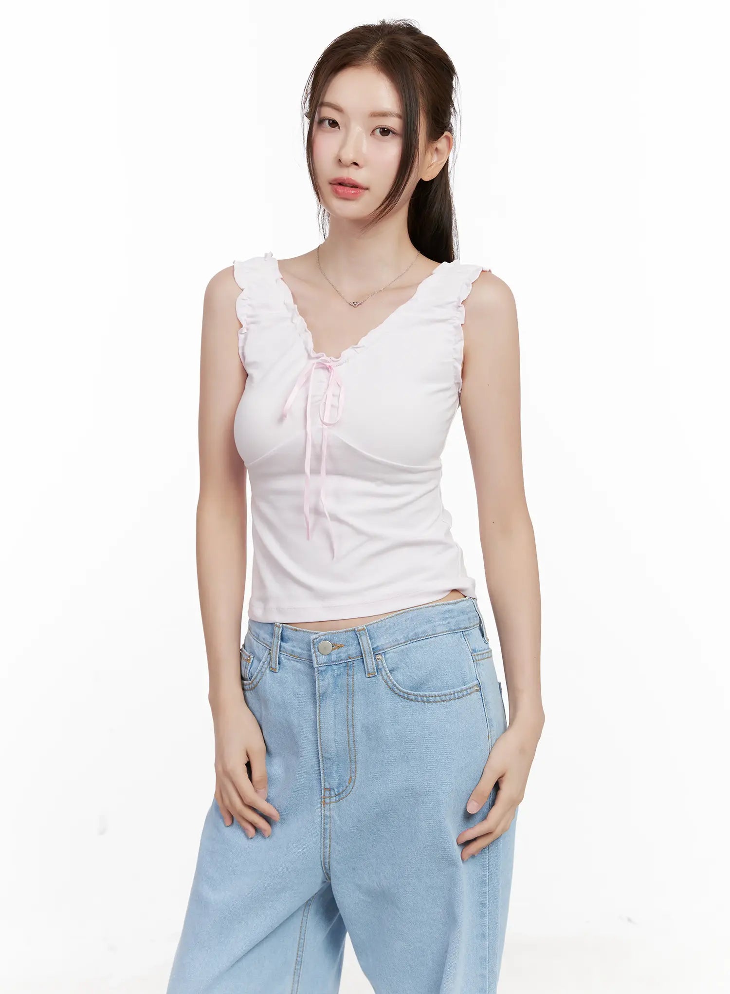 shirred-ribbon-2-way-sleeveless-top-cl523