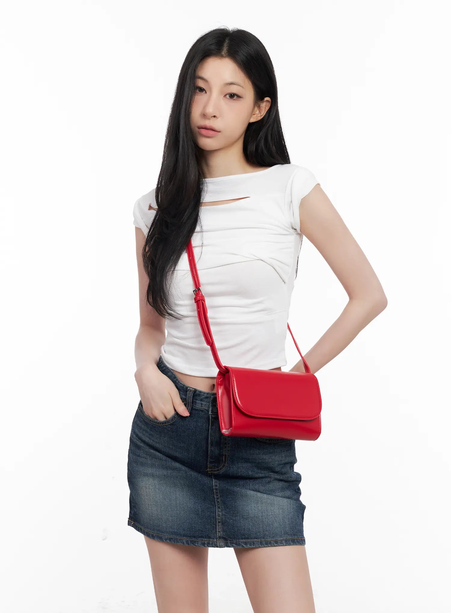 shirred-cut-out-crop-top-cl501