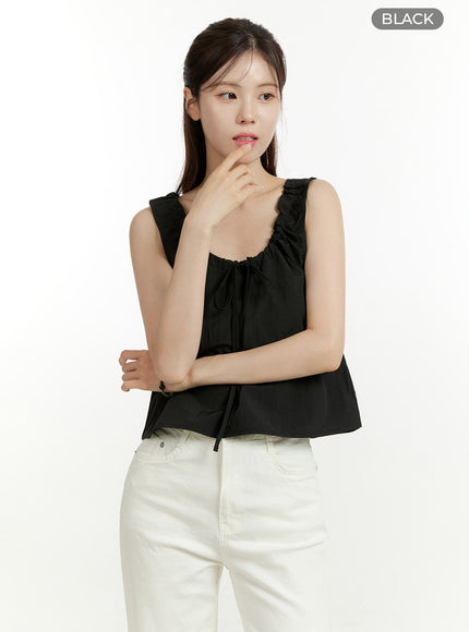 shirring-u-neck-crop-sleeveless-top-ou428