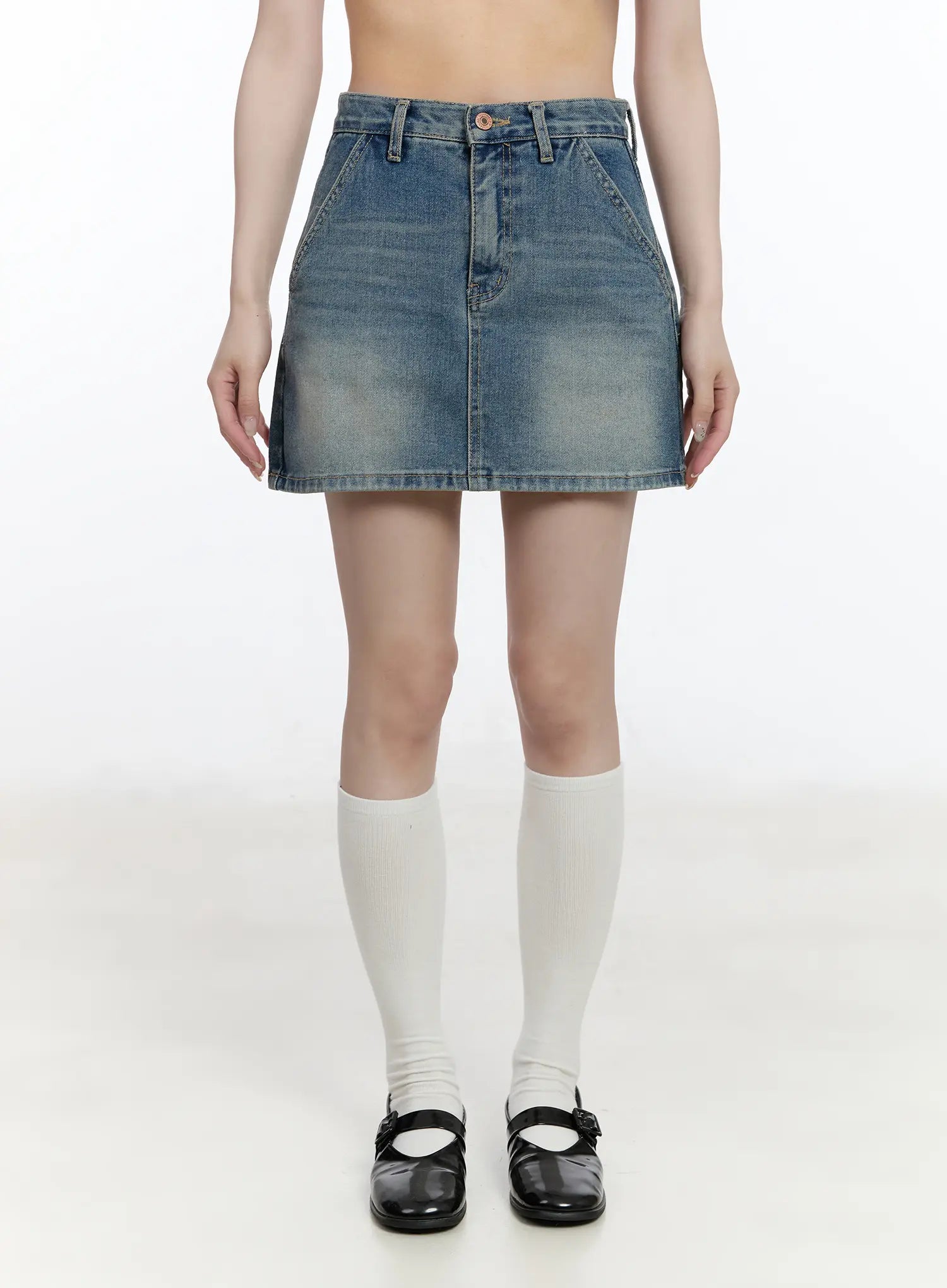 casual-high-waisted-denim-mini-skirt-ca502