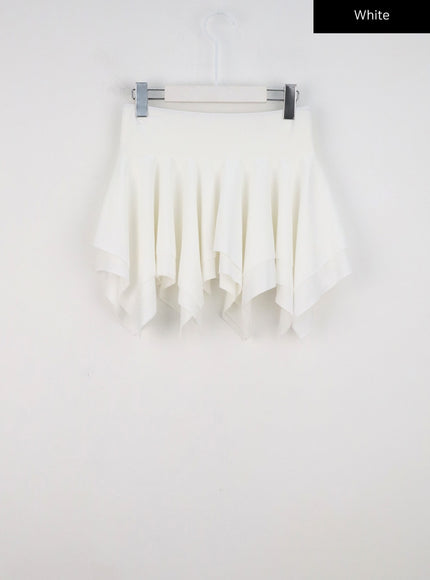 layered-ruffle-mini-skirt-cl324