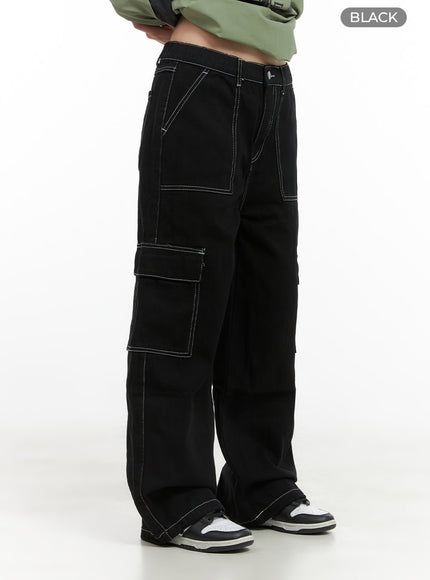 cargo-stitch-cotton-wide-fit-pants-cg420