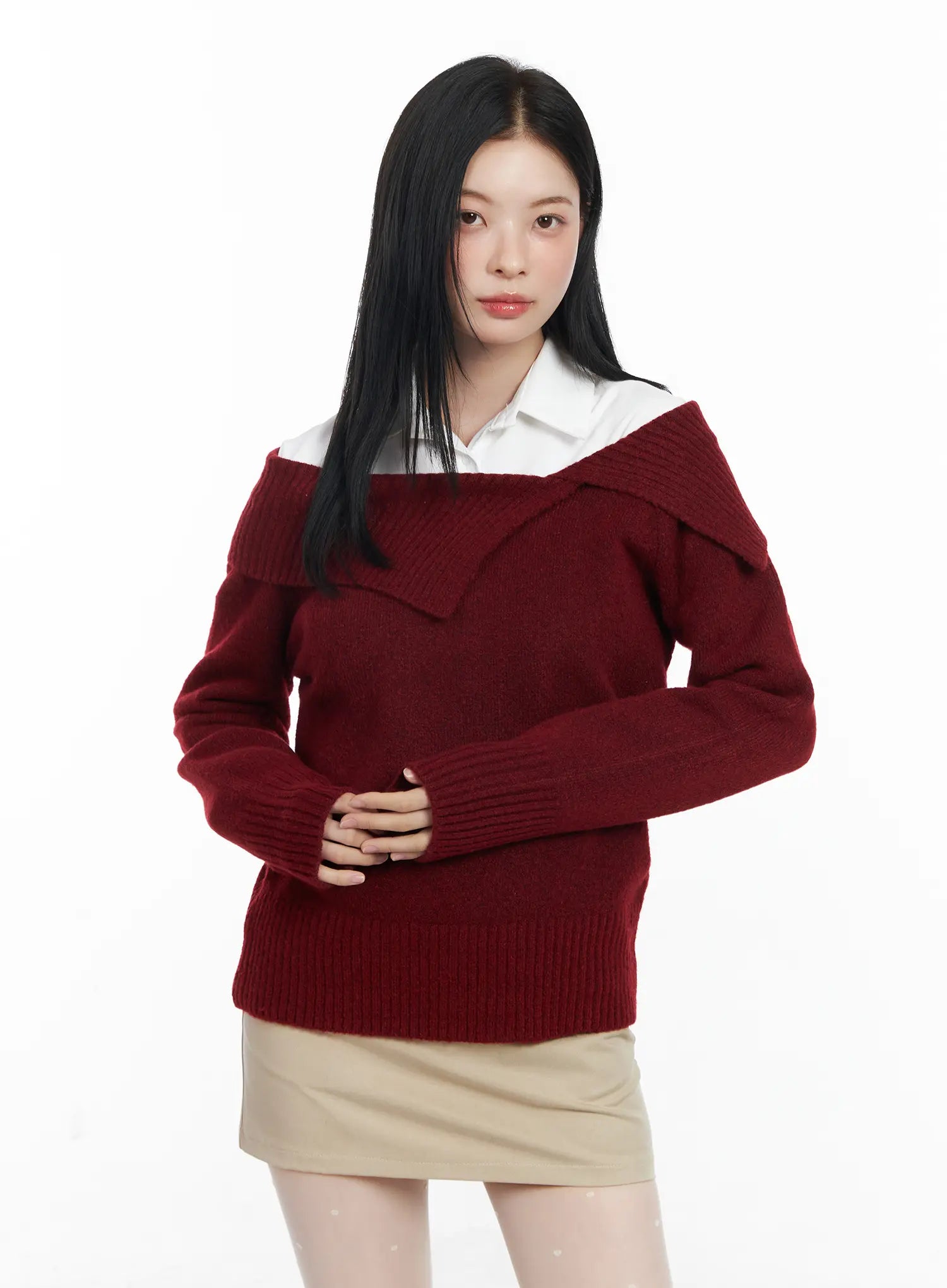 off-shoulder-knit-sweater-cj520
