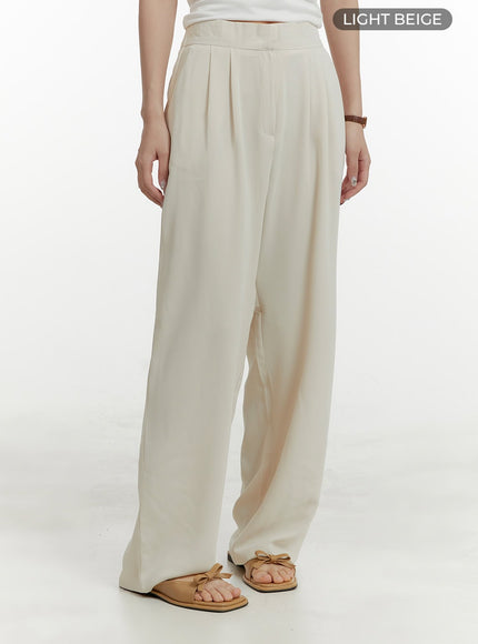 pintuck-solid-wide-fit-trousers-oy413