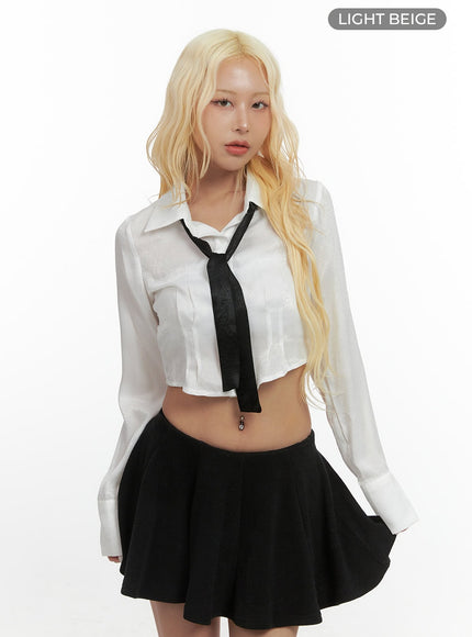 chic-pintuck-buttoned-crop-shirt-cs425