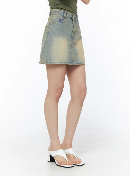vintage-washed-denim-skirt-cy527