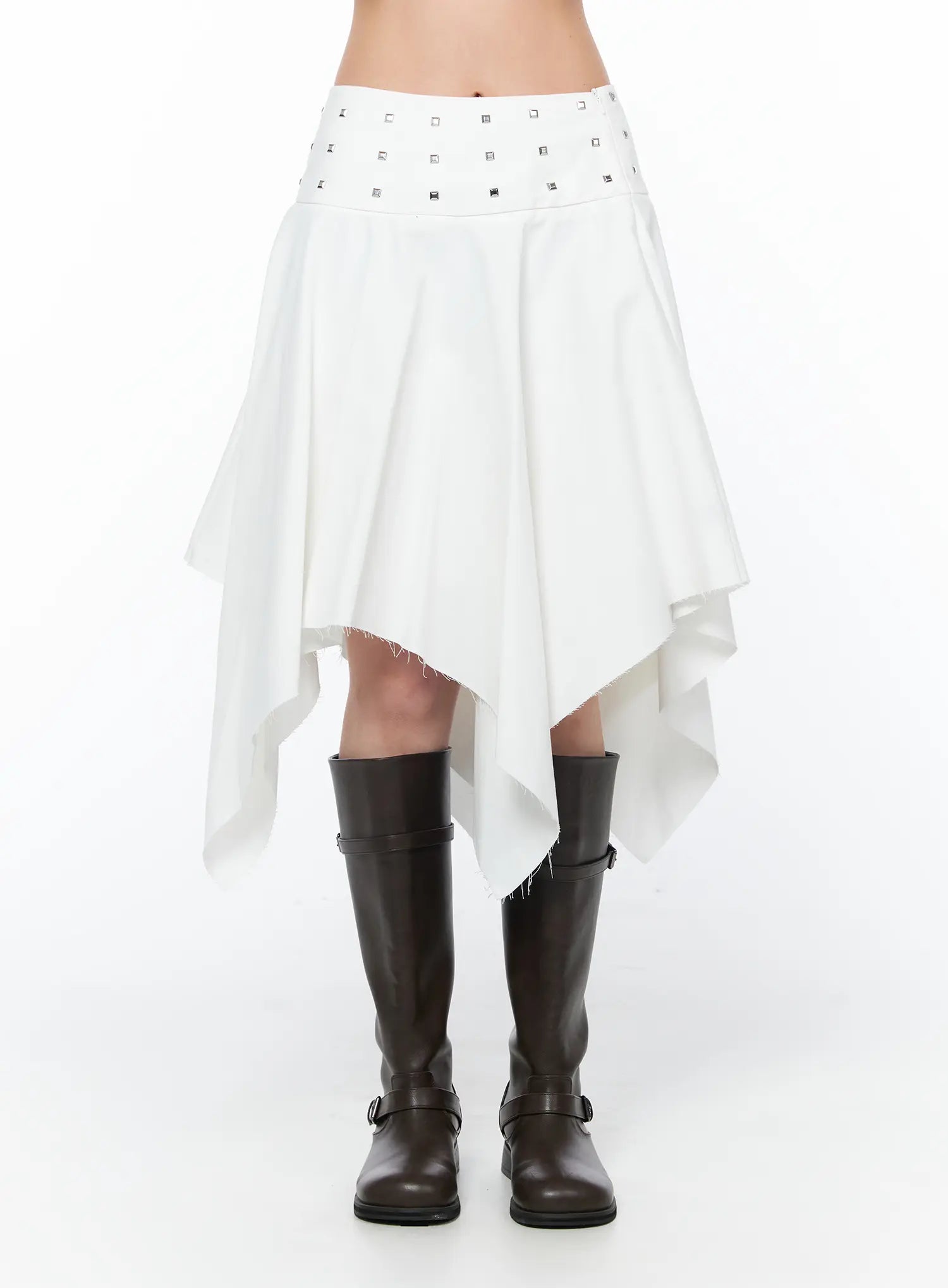 studded-flare-midi-skirt-ca527