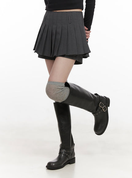 pleated-mini-skirt-with-built-in-shorts-cj528