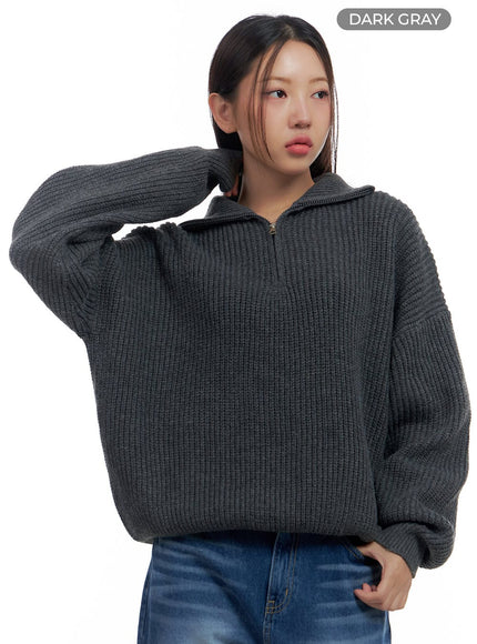 knitted-half-zip-turtle-neck-sweater-cs424