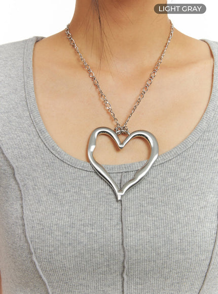 metal-heart-pendant-chain-necklace-ca424