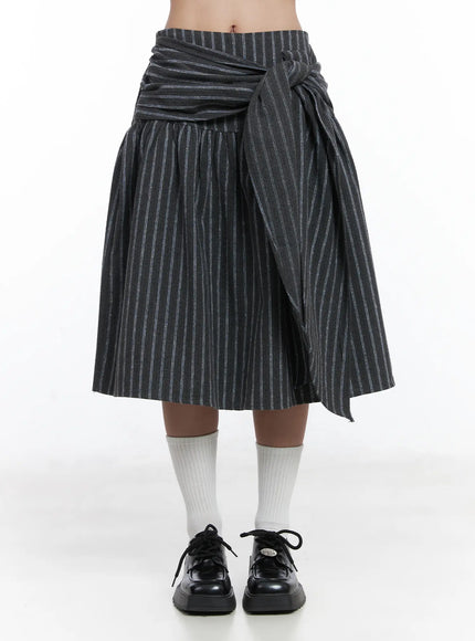 stripe-wrap-midi-skirt-cd529