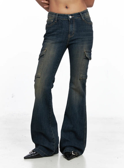 owen-low-rise-vintage-wash-flared-jeans-co510