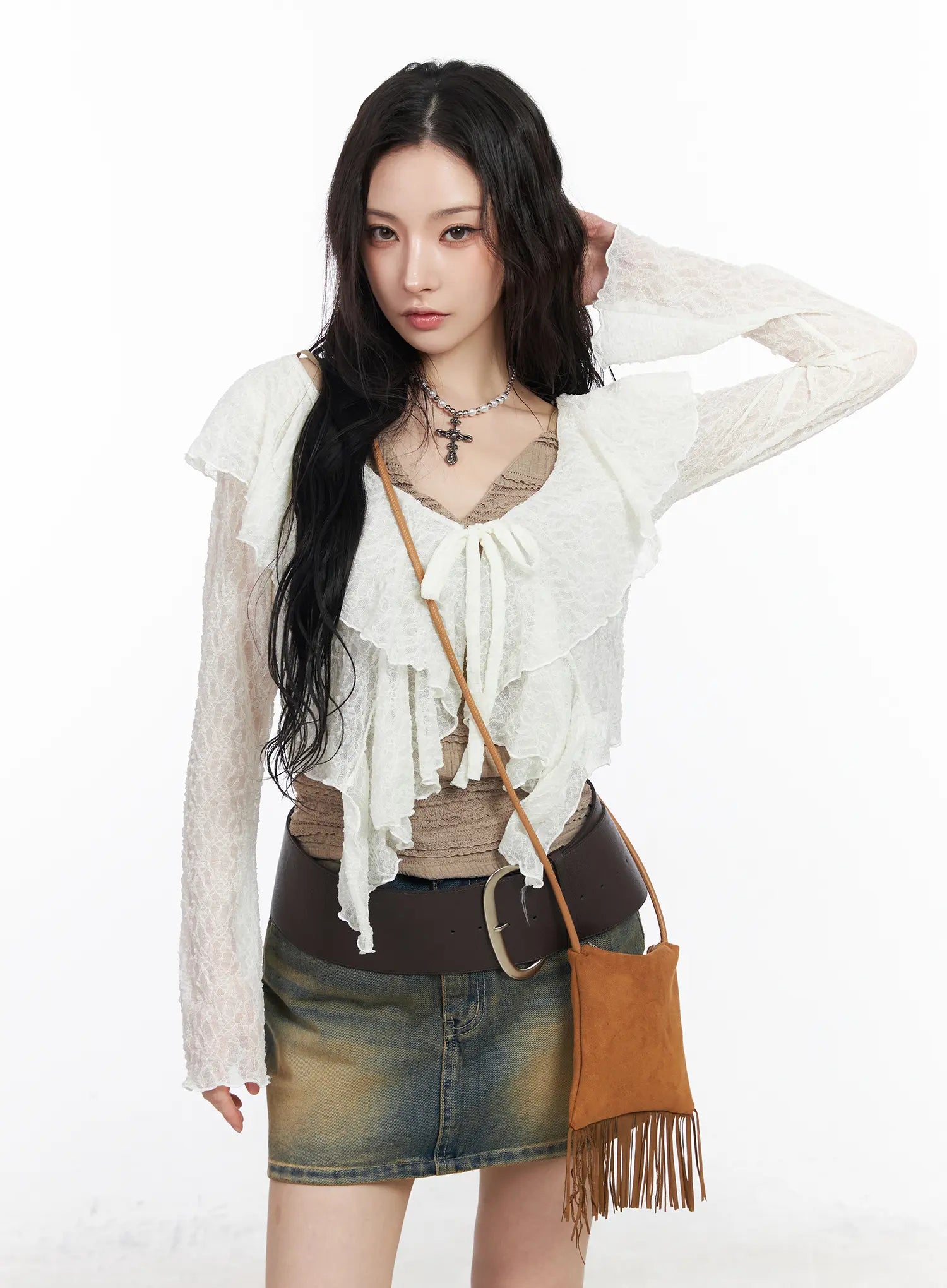 sheer-ruffle-ribbon-cardigan-cm518