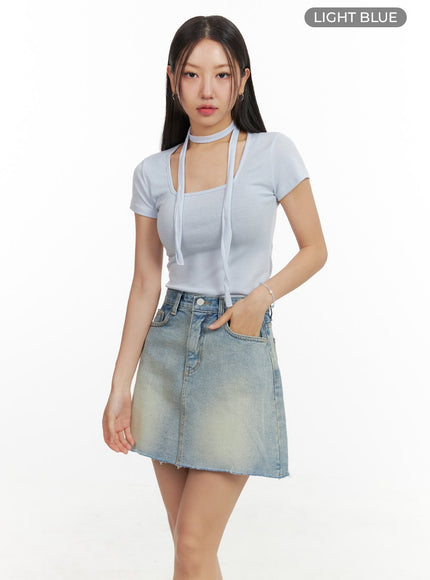 square-neck-slim-fit-tee-with-scarf-ou407