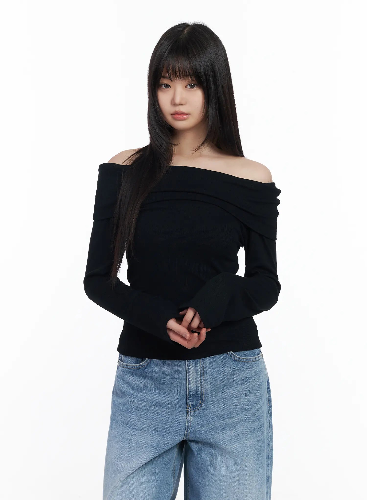 basic-off-shoulder-ribbed-long-sleeve-top-cm512