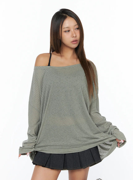 loose-fit-striped-off-shoulder-long-sleeve-tee-ca517