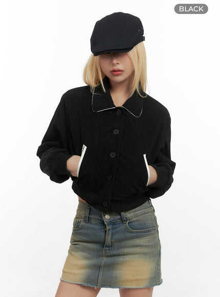 chic-collared-polyester-crop-jacket-cs425