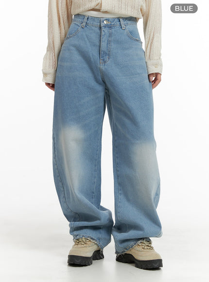 distressed-hem-washed-wide-jeans-cm419