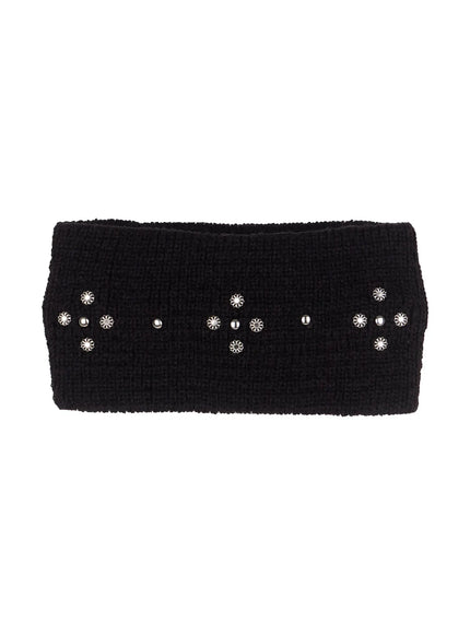 Studded Knit Headband CS503