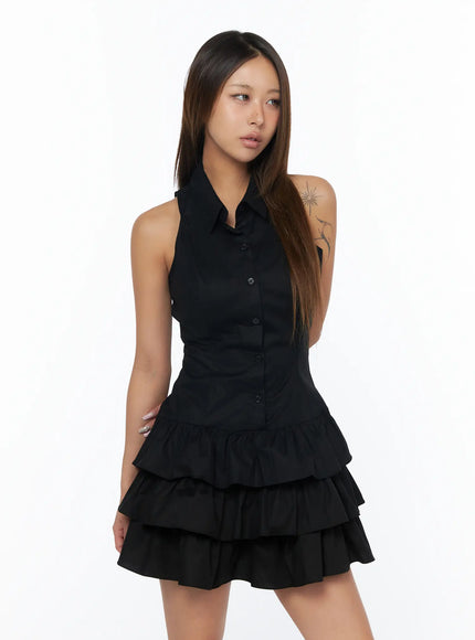 halter-neck-ruffled-mini-dress-ca517