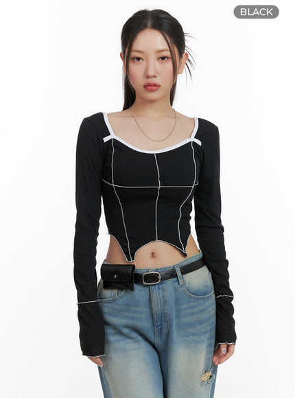 u-neck-stitched-detail-cropped-long-sleeve-ca416