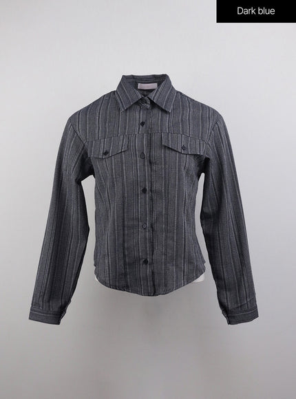 collar-stripe-button-long-sleeve-shirt-cj411