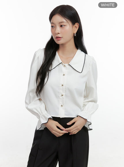 fluttering-frill-buttoned-blouse-os423