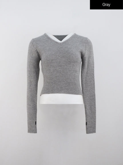 v-neck-knit-crop-sweater-on330