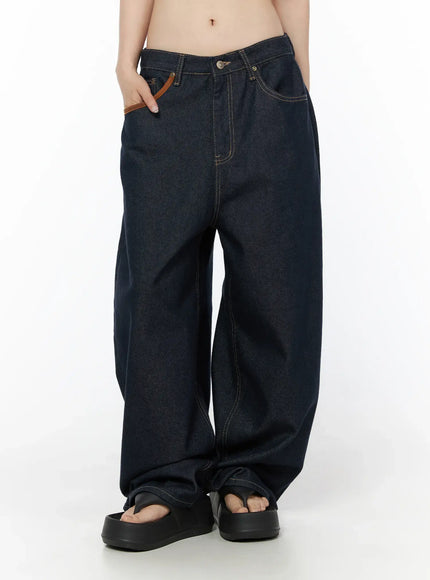 bellamy-non-fade-pocket-baggy-jeans-cu511
