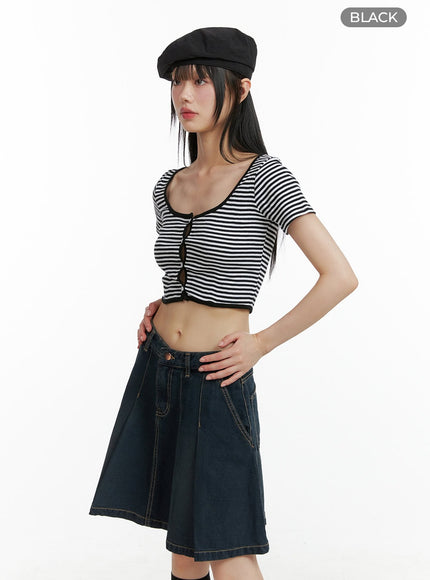 stripe-buttoned-crop-top-cl403