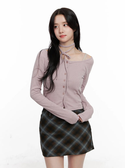 crop-cardigan-with-neck-strap-co523