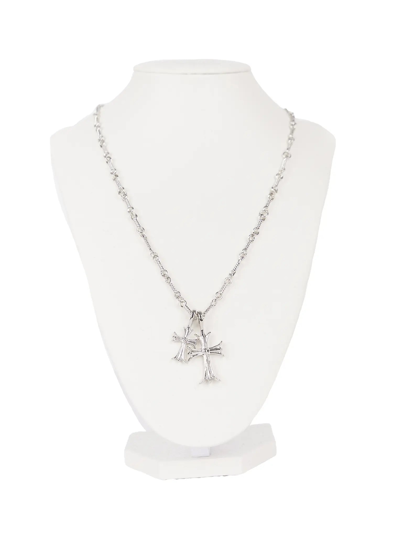 double-cross-chain-necklace-cl530