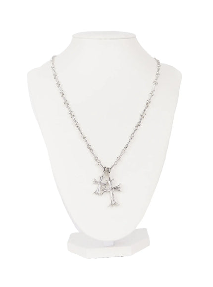 double-cross-chain-necklace-cl530