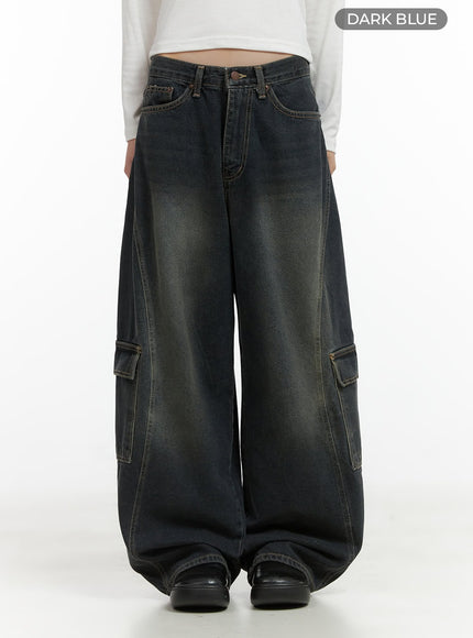 tess-wide-cargo-denim-pants-co410