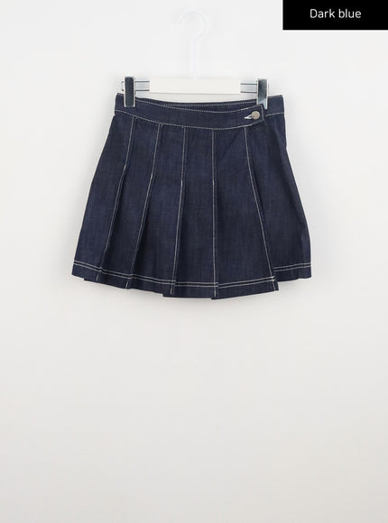 wrapped-pleated-mini-skirt-cl306