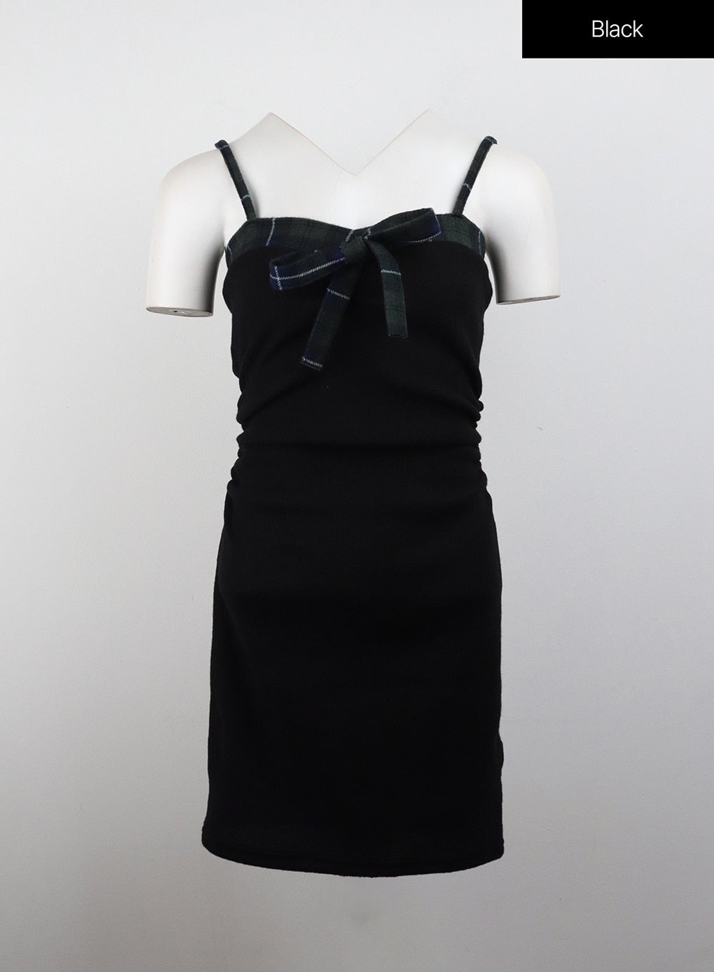 ribbon-check-mini-dress-cj408