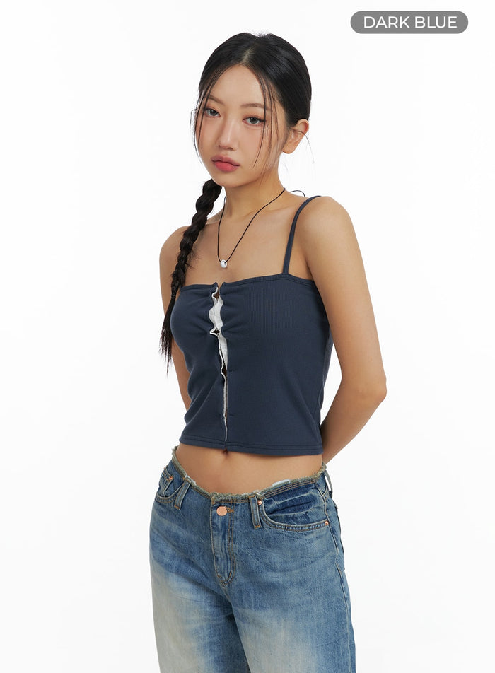 hook-tank-top-cf423 / Dark blue