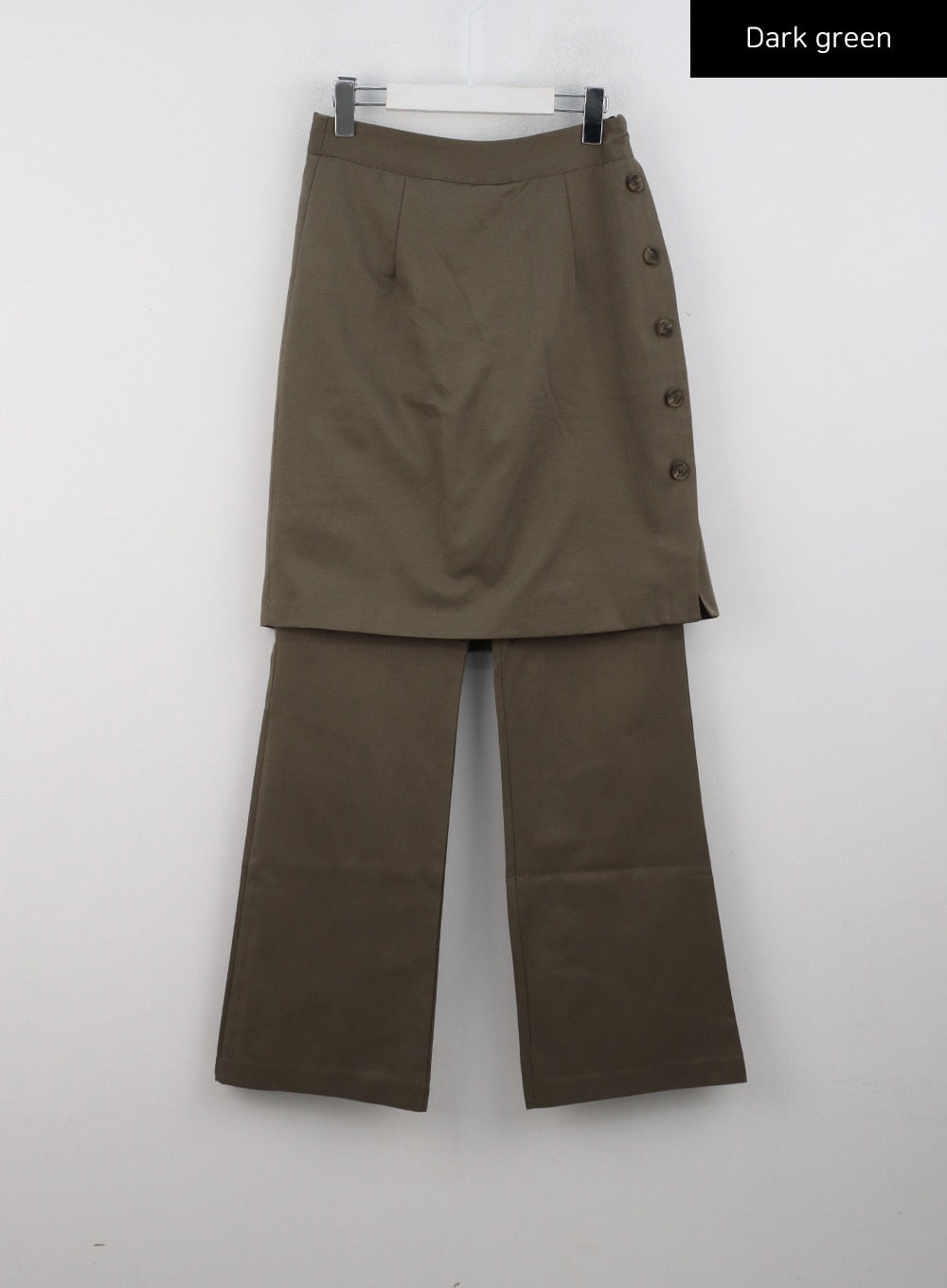 ZW COLLECTION BOX PLEAT SKIRT OVER TROUSERS - Grey | ZARA New Zealand