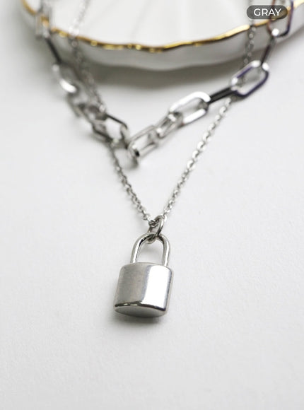 cesar-necklace-il403 / Gray