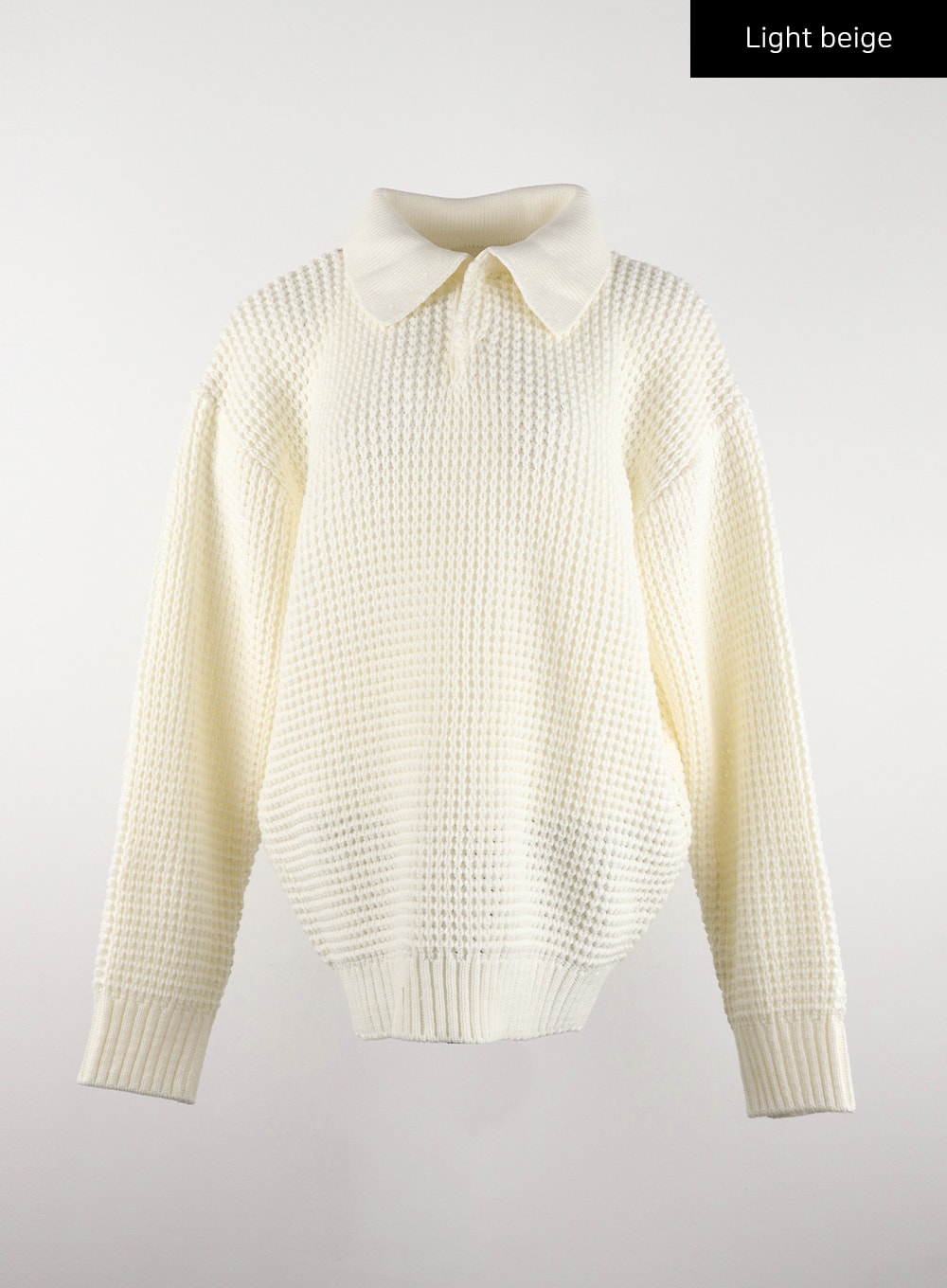 Sky Blue Mini Waffle Knit Sweater – The Shop